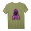 HapDuck Triangle Mask Guard T-Shirt – Offiziell Lizenzierte Netflix, Korean Drama & Game T-Shirts für Männer und Frauen