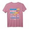 HapDuck Gamer Level 40 Complete T-Shirt - Retro Pixel Art Design für Videospiel-Fans und Geburtstagskinder