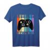 Herren Ich werde Onkel 2021 Level Up Gamer Retro Vintage Stil T-Shirt – Perfektes Geschenk zum Geburtstag & für werdende Onkel
