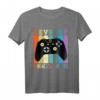 Herren Ich werde Onkel 2021 Level Up Gamer Retro Vintage Stil T-Shirt – Perfektes Geschenk zum Geburtstag & für werdende Onkel