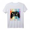 Herren Ich werde Onkel 2021 Level Up Gamer Retro Vintage Stil T-Shirt – Perfektes Geschenk zum Geburtstag & für werdende Onkel