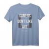Gamers don't like art. Too many frames. - Lustiges, minimalistisches Gaming-T-Shirt für Gamer, Nerds & Teenager