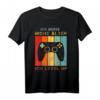Ich Werde Nicht Älter Ich Level Up Zocker Video Gamer T-Shirt – Perfektes Geburtstagsgeschenk für Gamer, Zocker und Videospiel-Fans