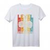 HapDuck Gaming T-Shirt für Männer und Frauen - Level 40 Freigeschaltet, Vintage Gaming Outfit mit Tastatur & Maus Motiv für Gamer & Zocker
