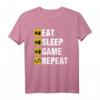 Herren Eat, Sleep, Game, Repeat - Cooles Gaming T-Shirt für Konsolen, PC & Mobile Gamers, das echte Nerds begeistert