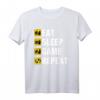 Herren Eat, Sleep, Game, Repeat - Cooles Gaming T-Shirt für Konsolen, PC & Mobile Gamers, das echte Nerds begeistert
