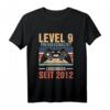 Kinder Gamer T-Shirt Level 9 freigeschaltet - Perfektes Geburtstagsgeschenk für 9-Jährige Jungen und Mädchen, Legendär seit 2012