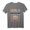 Kinder Gamer T-Shirt Level 9 freigeschaltet - Perfektes Geburtstagsgeschenk für 9-Jährige Jungen und Mädchen, Legendär seit 2012