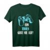 Personalisiertes Gamer T-Shirt mit Name Thies - Geburtstagsgeschenk für Zocker und Gaming-Fans