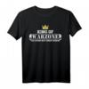 King of Warzone Video Gamer Gaming Geschenk T-Shirt – Perfektes Geburtstagsgeschenk für FPS & Battle Royale Fans