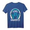 Level 21 Complete Gaming T-Shirt – Cooles Geburtstagsgeschenk für Jungen und Männer zum 21. Geburtstag, perfekt für Gamer, Söhne, Neffen & Freunde