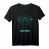 Gaming Controller Gamer T-Shirt – Dekonstruiertes Design für echte Gamer, ideal als Geschenk oder stylisches Outfit
