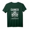 Gamer aus Leidenschaft zocken nerd Computer T-Shirt - Lustiges Geschenk für Zocker, Geburtstags- und Weihnachtsgeschenk für Gaming-Fans