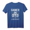 Gamer aus Leidenschaft zocken nerd Computer T-Shirt - Lustiges Geschenk für Zocker, Geburtstags- und Weihnachtsgeschenk für Gaming-Fans