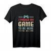 I Paused My Game To Be Here You're Welcome - Lustiges Gamer T-Shirt für Damen, Herren & Kinder als Geschenkidee
