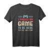 I Paused My Game To Be Here You're Welcome - Lustiges Gamer T-Shirt für Damen, Herren & Kinder als Geschenkidee