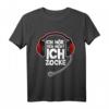 Ich Höre Dich Nicht Ich Zocke Gamer Geschenk Idee - Lustiges Gaming T-Shirt für PC & Konsolen Fans, perfekt für Geburtstag & Weihnachten