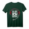 Ich Höre Dich Nicht Ich Zocke Gamer Geschenk Idee - Lustiges Gaming T-Shirt für PC & Konsolen Fans, perfekt für Geburtstag & Weihnachten