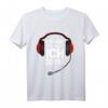 Ich Höre Dich Nicht Ich Zocke Gamer Geschenk Idee - Lustiges Gaming T-Shirt für PC & Konsolen Fans, perfekt für Geburtstag & Weihnachten