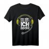 Ich Hör' Dich Nicht Ich Zocke Gaming T-Shirt - Lustiges Geschenk für PC, Konsolen & Online Gamer zum Geburtstag & Weihnachten