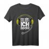 Ich Hör' Dich Nicht Ich Zocke Gaming T-Shirt - Lustiges Geschenk für PC, Konsolen & Online Gamer zum Geburtstag & Weihnachten