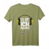 Ich Hör' Dich Nicht Ich Zocke Gaming T-Shirt - Lustiges Geschenk für PC, Konsolen & Online Gamer zum Geburtstag & Weihnachten
