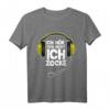 Ich Hör' Dich Nicht Ich Zocke Gaming T-Shirt - Lustiges Geschenk für PC, Konsolen & Online Gamer zum Geburtstag & Weihnachten