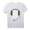 Ich Hör' Dich Nicht Ich Zocke Gaming T-Shirt - Lustiges Geschenk für PC, Konsolen & Online Gamer zum Geburtstag & Weihnachten