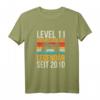 Level 11 Freigeschalter Legendär Seit 2010 Gamer T-Shirt - Perfektes Geburtstagsgeschenk für 11-jährige Jungen und Zocker bei LAN-Partys