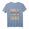 Level 11 Freigeschalter Legendär Seit 2010 Gamer T-Shirt - Perfektes Geburtstagsgeschenk für 11-jährige Jungen und Zocker bei LAN-Partys
