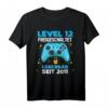 Level 12 Jahre Geburtstagsshirt für Jungen Gamer - Legendär seit 2011 Gaming Controller T-Shirt zum Geburtstag & Party