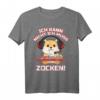 Ich kann nicht ich muss zocken GAMER Zocker Gamen Gaming T-Shirt – Lustiges Geschenk für Gamer und Videospiel-Fans