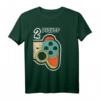 Player 1 Player 2 Couple Matching Outfit Video Games Love T-Shirt – Romantisches Geschenk für Paare, Eltern und Kinder zum Valentinstag