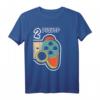 Player 1 Player 2 Couple Matching Outfit Video Games Love T-Shirt – Romantisches Geschenk für Paare, Eltern und Kinder zum Valentinstag