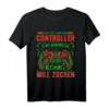 Herren Gaming Der König Will Zocken Spruch T-Shirt – Lustiges Gamer Geschenk für Geburtstag & Zocker Fans