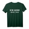 Ich liebe meine Frau mich Zocken lässt Geschenk Mann Gamer T-Shirt - Lustiges Spruch-Shirt als Geschenk für Ehemann, Weihnachten & Geburtstag