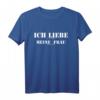 Ich liebe meine Frau mich Zocken lässt Geschenk Mann Gamer T-Shirt - Lustiges Spruch-Shirt als Geschenk für Ehemann, Weihnachten & Geburtstag