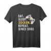 Zockern Eat Sleep Zocken Since 2003 Gamer T-Shirt – Perfektes Geburtstagsgeschenk für Gamer & Gamerin mit coolem Game Controller Design