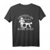 Junggesellenabschied Männer - Bräutigam Game Over T-Shirt für lustige Abschiedspartys & Hochzeitsgeschenke