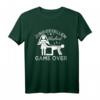 Junggesellenabschied Männer - Bräutigam Game Over T-Shirt für lustige Abschiedspartys & Hochzeitsgeschenke