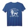 Junggesellenabschied Männer - Bräutigam Game Over T-Shirt für lustige Abschiedspartys & Hochzeitsgeschenke