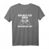 Lustiges PS Gamer T-Shirt - 'Nur noch eine Runde dann hör ich auf' für PC & Konsolenfans, ideales Geschenk für Gamer zu Weihnachten & Nikolaus