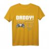 I Leveled Up To Daddy Gamer - Werdender Vater Geschenk T-Shirt für Gaming-liebende Väter, perfekt für Vatertag, Babyparty & Geburtstagsmomente