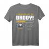 I Leveled Up To Daddy Gamer - Werdender Vater Geschenk T-Shirt für Gaming-liebende Väter, perfekt für Vatertag, Babyparty & Geburtstagsmomente