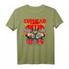 HapDuck Mugman Devil's Dice Video Game T-Shirt - Offiziell lizenziertes Gaming Shirt für Gamer & Videospiel-Fans