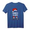 Gamer Claus Weihnachten Partnerlook Familien Weihnachtsmann T-Shirt – Lustiges Familien- und Gamer-Design für die Festtage