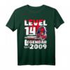 Level 14 freigeschaltet Gaming T-Shirt zum 14. Geburtstag - Geschenk für Gamer, Videospiel-Fans & Mitgebsel für Gaming Partys 2009