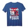 Level 14 freigeschaltet Gaming T-Shirt zum 14. Geburtstag - Geschenk für Gamer, Videospiel-Fans & Mitgebsel für Gaming Partys 2009