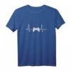 PS Gamer 5 Herzschlag T-Shirt – Lustiges Gaming Outfit für Konsolenspieler, PC-Gamer und Nerds