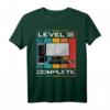 Level 18 Ist Erreicht Gaming T-Shirt – Perfektes Geburtstagsgeschenk für Zocker und Videospieler
